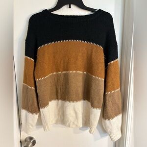 Colorblock Women's Sweater